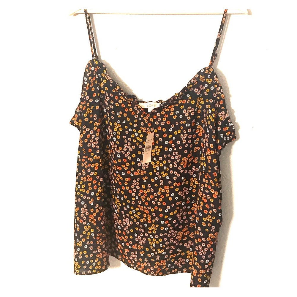 LOFT Daisy Ruffle Cami